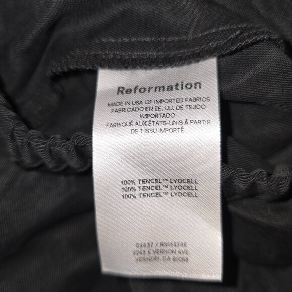 Reformation Hudson Pant in Black, various sizes, NWT - Picture 7 of 7